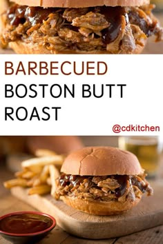 Shredded Pork Sandwiches, Bbq Crockpot, Coop Can Cook, Smoked Pork Recipes, Beef Chunks, Barbeque Sauce Recipe, Crockpot Roast Recipes, Beef Sandwich Recipes, Pot Roast Crock Pot Recipes