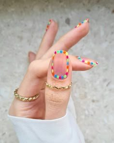 Hello Nails, Hippie Nails, Minimal Nails, Pretty Nail Art, Manicure Y Pedicure, Dream Nails, Funky Nails, Chic Nails, My Nails