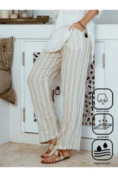 Size from S to 3XL, Free Shipping Over $79, Please Check the Size Chart Carefully Before You Buy the item. +Please note that slight color difference should be acceptable due to the light and screen. Linen Pants Outfit, Home Wear Women Pajamas, Homewear Woman, Winter Pajamas, Women Pants Casual, Vintage Pattern, Linen Pants, Pants Outfit