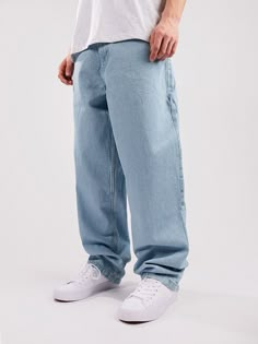 Baggy Jeans Baggy Jeans Png Men, Y2k Baggy Jeans Men, Baggy Jeans For Boys, Baggy Blue Jeans Outfit Men, Baggy Light Jeans, Baggi Jeans, Baggy Jeans Boys, Blue Baggy Jeans Outfit, Jean Types