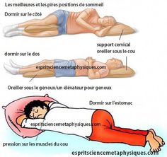 Les meilleures & les pires positions de sommeil & comment améliorer votre posture pendant que vous dormez. Dormir dans une position Diy Natural Detergent, Receding Gums, Diet Drinks, Strengthening Exercises, Diy Hair Care, Neck Pain