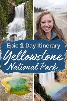 Visiting Yellowstone for just a day? Discover the must-see highlights, tips on where to stay near Yellowstone, and a quick itinerary for an amazing Yellowstone National Park trip. Yellowstone National Park Itinerary, Yellowstone Itinerary, National Park Trip, National Park Itinerary, Yellowstone Vacation