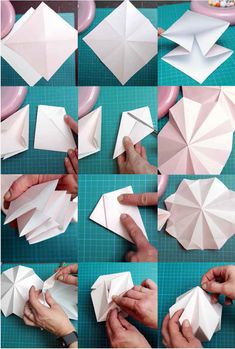 how to make origami flowers out of paper