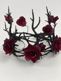 Halloween Crown, Anting Manik, Gothic Crown, Crown Aesthetic, Dark Wedding, Dark Fairy, Creative Halloween Costumes