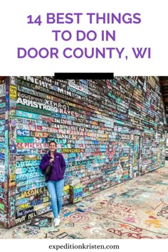 Door County, Wisconsin is often referred to as the Cape Cod of the Midwest and for good reason. Known for its picturesque coastal towns, boutiques, fish boils, cherry and apple orchards and Lake Michigan's tropical blue color it's a truly incredible place. Whether you enjoy biking, golfing, fishing, wine tasting, art galleries, exploring small towns or kayaking, Door County is an ideal getaway spot. Read on for 14 awesome things to do in Door County, Wisconsin! Door County Road Trip, Egg Harbor Door County, Baileys Harbor Door County, Door County Wisconsin Winter, Egg Harbor Wisconsin, Door County Bachelorette Party