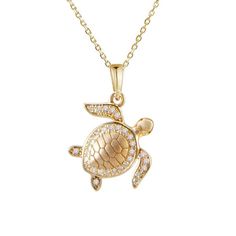 Pavé Maui Honu Pendant Pendant Island by Koa Nani Small Elegant Yellow Gold Turtle Jewelry, Small Turtles, Turtle Jewelry, Turtle Necklace, Jewelry Showcases, Turtle Pendant, Sea Turtles, Sterling Silver Hoop Earrings, Good Fortune