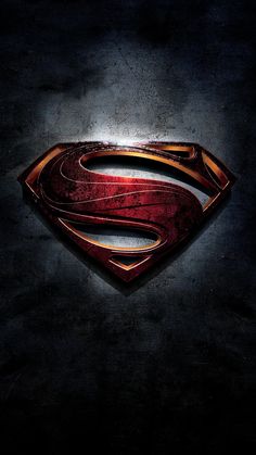 the logo for man of steel is shown in this promotional image from warner's upcoming film