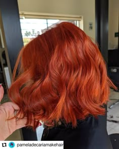 Short Copper Hair, Cheveux Oranges, Shades Of Red Hair, Curly Hair Care Routine, Red Hair Inspo, Ginger Hair Color, Copper Hair Color, Hair Color Auburn