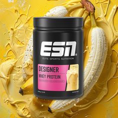 💥 ESN DESIGNER WHEY 908G FÜR NUR 29,99€ 💥 Hey Protein-Fans! 😍 Wir haben einen Knaller-Deal für euch: ESN Designer Whey 908g, Deutschlands beliebtestes Whey Protein, jetzt für nur 29,99€ statt 39,99€! 🤑 Das bedeutet 10€ Rabatt auf den Whey-Klassiker mit Top-Qualität und leckeren Geschmacksrichtungen! 😋 Aber Achtung: Das Angebot gilt nur solange der Vorrat reicht! 🏃‍♀️💨 Also worauf wartest du noch? Sichere dir jetzt dein ESN Designer Whey zum Spitzenpreis! 🛒 #proteinpanda #esn #designerwh... Whey Protein Packaging Design, Protein Packaging Design, Protein Packaging, June 15, Sports Nutrition, Whey Protein, Gym Workout, High Protein