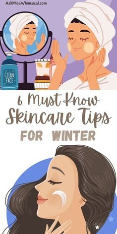 Skincare Habits, Skincare Ideas, Face Routine, Skincare Advice, Natural Face Skin Care, Winter Face