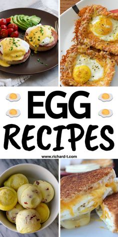 egg recipes for breakfast and brunch are easy to make, but they're delicious