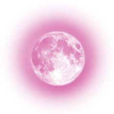 the full pink moon is shining brightly in the sky