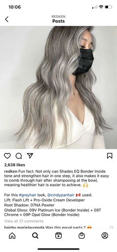 Gray Formula Shades Eq, Silver Hair Shades Eq Formula, Shades Eq Silver Formula, Redken Grey Toner Formulas, Grey Blending Formula Redken, Gray Toner Formula, Redken Shades Eq Silver Formulas, Silver Hair Formula Redken, Grey Toner Formulas