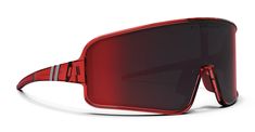 Need to perform? From the court to the track, 'Eclipse Inferno' has your back. These fiery red sport shades feature a shield-style polarized lens for a widened field of view, reduced glare, and maximum protection. Adjustable nose pads and arms add a comfortable no-slip fit to this durable, impact-resistant design. Details: Gender Unisex Frame Gloss Crystal Red Lens Color Polarized Crimson Mirror UV Rating 100% UV Protection Fit / Size Medium - Large Vibe Sport In the Box Microfiber Cloth & Stick Blenders Eyewear, Active Design, Snow Goggles, Red Bull Racing, Fiery Red, Stylish Sunglasses, Women Supporting Women, The Court, Microfiber Cloth