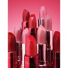 Charlotte Tilbury Hollywood Beauty Icon Matte Revolution Lipstick 3.5g - Cinematic Red | Editorialist Revolution Lipstick, Charlotte Tilbury Matte Revolution, Hollywood Beauty, Beauty Icons, Charlotte Tilbury, Hollywood, Luxury Fashion, Makeup, Red