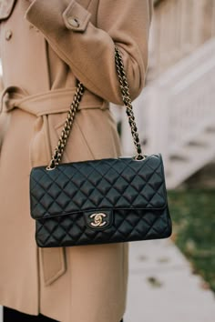 Classic Black Handbag, Timeless Bags, Atelier Versace, Christian Lacroix