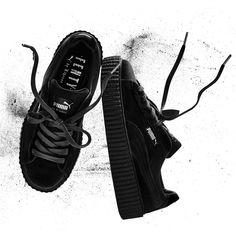 Velvet Creepers, Shoes For Work, Puma Rihanna, High Heels Classy, The Creeper