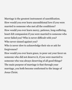 the text is written in black and white on a piece of paper that reads marriage is the greatest instrument of satisfaction how would you learn