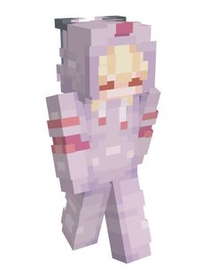 an image of a pixellated character in the style of minecraft, standing with his hands behind his back