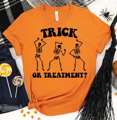 Physical Therapy Halloween Shirt,Spooky Physical Therapy Shirt,Pediatric Physical Therapist Shirt, Ortho Halloween Shirt, Chiropractic Shirt(F26-603) ------------------------------------------------------- A B O U T - T H I S - T S H I R T ------------------------------------------------------- Physical Therapy Halloween Shirt,Spooky Physical Therapy Shirt,Pediatric Physical Therapist Shirt, Ortho Halloween Shirt, Chiropractic Shirt Available in size : XS, S, M, L, XL, 2XL, 3XL Available in color  * Black * White * Brown * Dark Grey Heather * Red * Heather Kelly * Heather True Royal * Heather Olive * Red * Heather Navy ------------------------------------------------------- F A B R I C A T I O N ------------------------------------------------------- Solid colors are 100% cotton except Ash Physical Therapy Halloween Costumes, Spooky Short Sleeve Orange Shirt, Orange Letter Print Shirt For Halloween, Funny Pre-shrunk Shirt For Halloween, Chiropractor Halloween, Chiropractic Halloween, Physical Therapy Halloween, Pta Shirts, Holiday Shirt Ideas