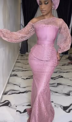 Nigerian Traditional Dresses, Nigerian Dress Styles, Aso Ebi Lace Styles, Nigerian Dress, African Party Dresses, Nigerian Lace Styles Dress, Nigerian Lace Styles, African Prom Dresses, African Print Dress Ankara