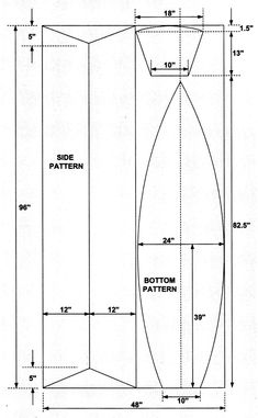 a drawing of the side pattern for a toilet with measurements and measurements to each section