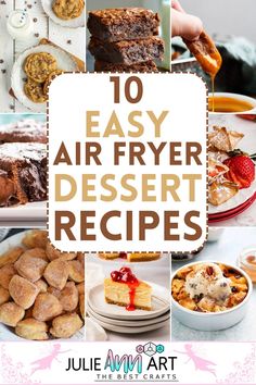 the top ten easy air fryer dessert recipes