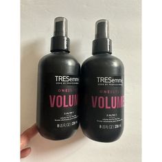 Lot Of 2- Tresemme Professional One Step Volume Strength Heat Protectant Styler. Tresemme Hair Products, Olaplex Shampoo, Raquel Welch Wigs, Grey Blonde, Shampoo And Conditioner Set, Curling Hair With Wand, Heat Protectant, Volumizing Shampoo, Hair Mousse