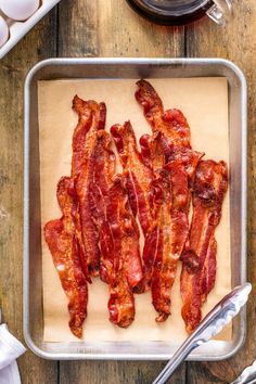 Making bacon in the oven is an effortless, mess-free way to make perfectly cooked bacon every time! Whether you like it extra crispy or slightly tender, here are two easy ways to cook bacon in the oven. Ways To Cook Bacon, Diy Bacon, Making Bacon, French Toast Sticks