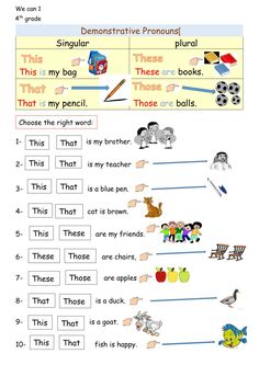 an english worksheet with words and pictures