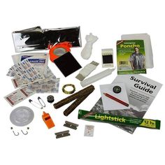 What is in your go bag? You need to have this Survival Kit With Guide as a main item in your preps. This Emergency Survival Kit with has the critical items for a crisis. Put one in your home, car, cabin, boat or camper. It's designed for durability. Take with you fishing, camping or hiking. Fits in any backpack or go bag. Includes: Emergency Survival Guide booklet with helpful hints Emergency Blanket Matches Signal Whistle 2 Firesticks 12 hr. Light Stick Pencil Note Pad Salt Packet 4 Antiseptic My Patriot Supply, Emergency Essentials, Emergency Blanket, 72 Hour Kits, Emergency Food Storage, Emergency Survival Kit, Waterproof Pouch, Survival Food, Wilderness Survival