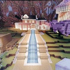 an image of a very nice house in minecraft