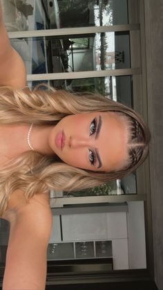 #fashion, #style, #outfitinspiration, #beauty #beauty, #makeup Prom Braid, Girly Tips, Rave Hair, Up Dos For Prom, Up Dos, Hair Stylies, Hair Stylist Life, Easy Hairstyles For Long Hair, Homecoming Makeup