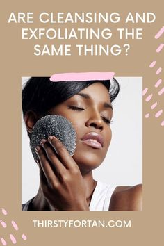 Are Cleansing and Exfoliating the Same Thing? In this article, I'm going to explain how cleansing and exfoliation work and if it's the same process. Face Soap, Fresh Skin, Dewy Skin, Daily Skin Care Routine, Daily Skin Care, Skin Concern, Deep Cleansing, Clean Skin