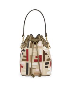 80% Canvas, 20% Calkskin Fendi Bucket Bag, Fendi Mini, Bill Of Sale, Mini Bucket Bag, Mini Bucket Bags, Drawstring Bucket Bag, Mini Bucket, Metal Accessories, Leather Bucket