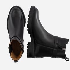 Playful boots. The Amelia Chelsea Boots in full-grain leather give you the impact of a combat boot and the style of a Chelsea. With signature elastic side gussets, a fun belted strap around the ankle-high shaft, and grippy platform TPU soles, these playful boots will have you strutting down the street with a confident flourish. Pair the Amelias with cuffed jeans, flared pants, skirts and flowing dresses for looks that express your personality and style. This product is made from Gold Rated full- Recognition Awards, Cuffed Jeans, Flowing Dresses, Black 7, Boot Shop, Sneaker Shopping, Shoe Shop