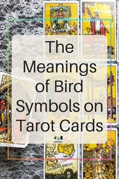 the meaningss of bird symbols on tarot cards