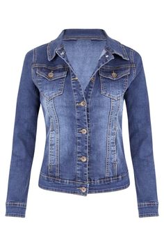 Expertly crafted from high-quality denim, this single-breasted jacket is a versatile addition to any wardrobe. With its classic design and durable material, it offers both style and functionality. Perfect for any casual occasion, it will keep you comfortable and stylish wherever you go. Decoration: Button , Pockets Material: Cotton , Polyester Neckline: Turn-down Collar Sleeve Length: Full Season: Spring / Autumn SIZE US UK EU AU S 2-4 4-6 36 4-6 M 6-8 8-10 38 8-10 L 10-12 12-14 40 12-14 XL 14-1 Casual Outfits Over 50, Jackets For Summer, Fall Outfits Baddie, Long Sleeve Jean Jacket, Baddie Summer Outfits, Outfits Cold Weather, Trousers Pattern, Classy Cowgirl, Light Wash Denim Jacket