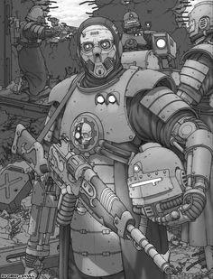 Apocalypse Art, Futuristic Armour, Power Armor, Fan Comic, Armor Concept