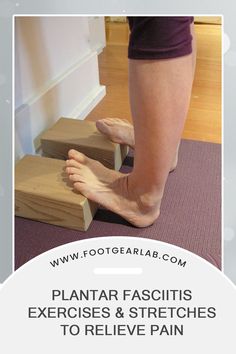 Plantar Fasciitis Exercises & Stretches to Relieve Pain Feet Stretches, Kt Tape Planters Fasciitis, Stretches For Planters Fasciitis, Plantar Faciatis Pain Relief, Plantar Fascia Stretches, Achilles Stretches, Foot Drop Exercises