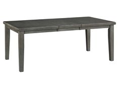 Hallanden Gray Dining Table w/ Extension - Ornate Home Gray Dining Table, Dining With Friends, Dining Extension, Grey Dining Tables, Gathering Table, Ottoman Decor, Grey Dining Room, Grey Dining, Ornate Furniture