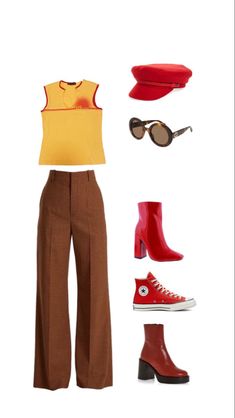 Hslot Outfit Ideas, Harry Outfits, Outfits 70s, 70s Inspired Fashion, 70s Outfits, Swaggy Outfits, Hippie Outfits, Polyvore Outfits