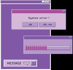 an image of a computer screen with the message message error