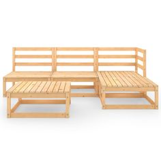 Diese Garten-Sitzgruppe ist eine ausgezeichnete Wahl, um sich zu entspannen und das Wetter zu genießen, ein Nickerchen zu machen oder mit Ihrer Familie oder Freunden zu plaudern. Das Outdoor-Lounge-Set ist aus massivem Kiefernholz gefertigt und dadurch robust und stabil. Sie können es mit anderen modularen Segmenten kombinieren, um Ihre persönlichen Garten-Lounge-Set-Konfigurationen zu erstellen! Hinweis: Um die Lebensdauer deiner Gartenmöbel zu verlängern, empfehlen wir dir, sie mit einer wasserdichten Abdeckung zu schützen. Material: Massives Kiefernholz (unbehandelt) Mittel-/Ecksofa-Abmessungen(jeweils): 70 x 70 x 67 cm (B x T x H) Tisch/Hocker-Abmessungen: 70 x 70 x 30 cm (B x T x H) Zusammenbau erforderlich: Ja Maximale Tragfähigkeit (pro Sitz ): 110 kg Lieferung enthält: 2 x Sofa-Mit Personal Garden, Garden Lounge, Sofa Dimensions, Outdoor Lounge Set, Patio Lounge, Honey Brown, Garden Sofa, Table Dimensions, Take A Nap