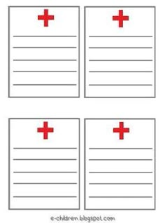 four red crosses are shown in the middle of this worksheet