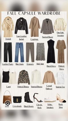 Capsule Wardrobe Casual, Closet Needs, Over 60 Fashion, Clothing Staples, Fashion Journals, Capsule Outfits