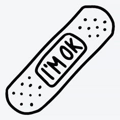 a black and white drawing of an inox pill