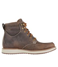 Men's Stonington Boots, Moc-Toe | Casual at L.L.Bean Classic Work Shoes, Ll Bean Style, Rugged Boots, Mens Boots Casual, Mens Items, Rugged Style, Leather Boot, Men's Boots, Work Shoes