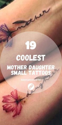 Discover the beauty of small mother daughter tattoos with our curated collection of 24 unique designs. Each tattoo is a heartfelt expression of the special bond between mothers and daughters, capturing the love and connection that unites them. Whether you're looking for simple matching tattoos or meaningful symbols, our collection offers a variety of options to honor your relationship. Mum Daughter Tattoo, Unique Mini Tattoos, Small Mother Daughter Tattoos, Simple Matching Tattoos, Tattoos Trendy, Mother Daughter Symbol