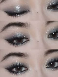 Fun Makeup Looks To Try, Ateez Makeup, Soft Gothic Makeup, Gyaru Fits, Guard Makeup, Alt Makeup Looks, Vegas Fits, Unique Makeup Looks, Beauty Moodboard